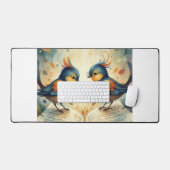 Autumn Whispers and Coffee Wings Schreibtischunterlage (Tastatur & Maus)