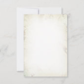 Autumn White Pumpkin Baby Showshot Vielen Dank Dankeskarte (Rückseite)