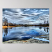 Autumn Whiteshell River Poster (Vorne)