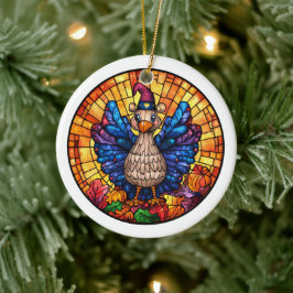 Autumn Wildlife Keramik Ornament