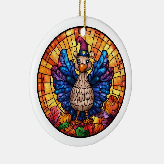 Autumn Wildlife Keramik Ornament (Rechts)