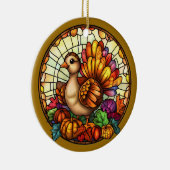 Autumn Wildlife Keramik Ornament (Rechts)