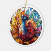 Autumn Wildlife Keramik Ornament (Links)