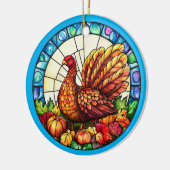 Autumn Wildlife Keramik Ornament (Links)