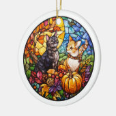 Autumn Wildlife Keramik Ornament (Links)