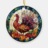 Autumn Wildlife Keramik Ornament (Vorne)