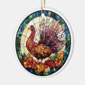 Autumn Wildlife Keramik Ornament (Links)