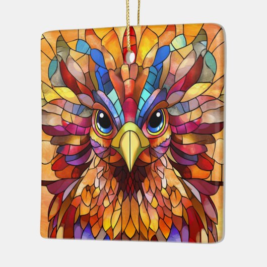 Autumn Wildlife Keramikornament (Links)