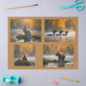 Autumn Wildlife Seidenpapier (Basteln)