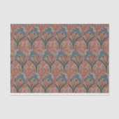 Autumn William Morris Style Pattern Seidenpapier (Vorderseite)