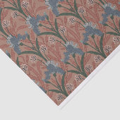 Autumn William Morris Style Pattern Seidenpapier (Ausschnitt)