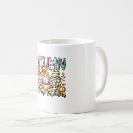 Autumn With My Gnomes Classic T-Shirt.png Kaffeetasse (VorderseiteRechts)