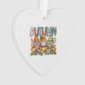 Autumn With My Gnomes Classic T-Shirt.png Ornament (Vorderseite)