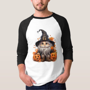 Autumn Wizard Gnome - Saisonale Kunst & Geschenke T-Shirt