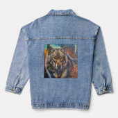 Autumn Wolf Jeansjacke (Rückseite)