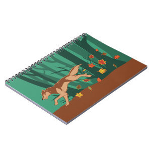 Autumn Wolf Notizblock