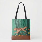 Autumn Wolf Tasche (Vorderseite)