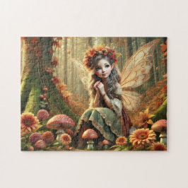 Autumn Woodland Faiasy Fantasy Puzzle