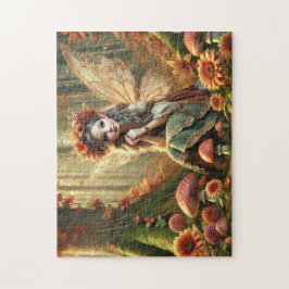 Autumn Woodland Faiasy Fantasy Puzzle