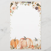 Autumn Woodland Oh Baby Showbabys Vorhersage (Rückseite)