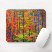 Autumn Woods Mouse Pad Mousepad (Mit Mouse)