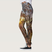 Autumn Woods Sunset Leggings (Links)