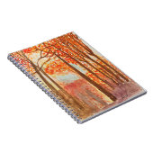 Autumn Woods Watercolor Notizblock (Rechte Seite)