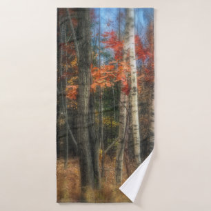 Autumn Woodsy Towel Badhandtuch Set