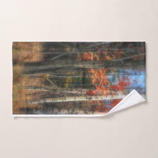 Autumn Woodsy Towel Badhandtuch Set (Handtuch)