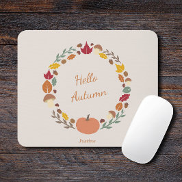 Autumn Wreath Mouse Pad Mousepad