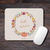 Autumn Wreath Mouse Pad Mousepad