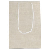 Autumn Yorkshire Terrier Birthday Mittlere Geschenktüte (Rückseite)