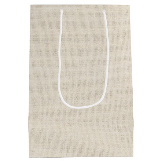 Autumn Yorkshire Terrier Birthday Mittlere Geschenktüte (Rückseite)