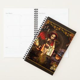 Autumn Zell Hexe Art Day Planner Planer