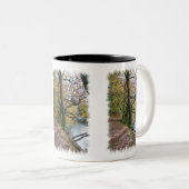 AUTUMN Zwei-Tonen-KAFFEE-TASSE Zweifarbige Tasse (VorderseiteRechts)