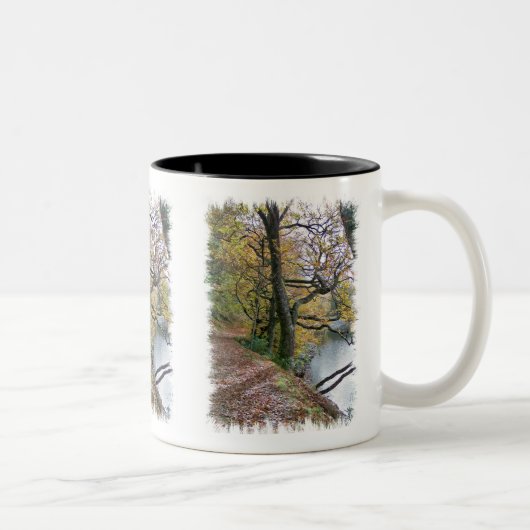 AUTUMN Zwei-Tonen-KAFFEE-TASSE Zweifarbige Tasse (Rechts)