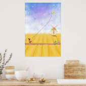 Autumnal 24 Solarbedingungen Poster (Küche)