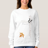 Autumnal Alchemist Sweatshirt (Vorderseite)
