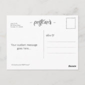 Autumnal Apples Foto Postkarte (Rückseite)