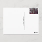 Autumnal Aspens Postkarte (Rückseite)