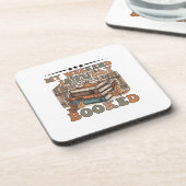 Autumnal Buch Studiendesign Getränkeuntersetzer (Linke Seite)