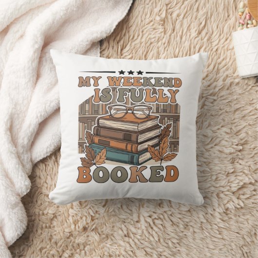 Autumnal Buch Studiendesign Kissen (Decke)