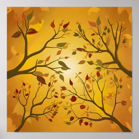 Autumnal Canopy Poster (Vorne)