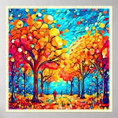 Autumnal Dreamscape Walk Poster (Vorne)