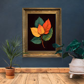 Autumnal Elegance Fotodruck