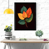 Autumnal Elegance Fotodruck