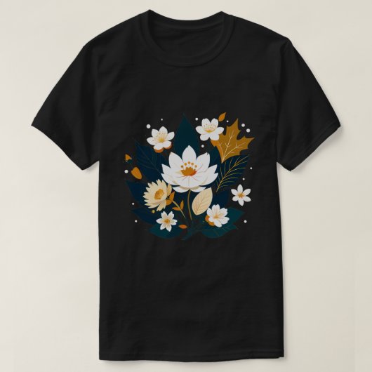 Autumnal Elegance T-Shirt (Design vorne)