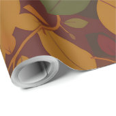 Autumnal Elegance Wrapping Paper Geschenkpapier (Rolleneckpunkt)