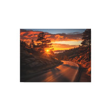 Autumnal Ember Realismus Digitale Malerei Rustikal