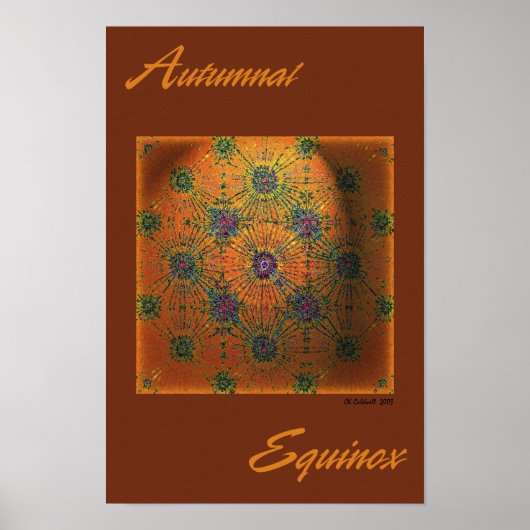 Autumnal Equinox Poster (Vorne)